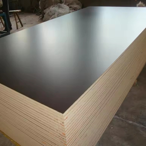 Ventes chaudes : Panneau MDF <span class=keywords><strong>mélaminé</strong></span> moderne certifié E1, grand format 6x8'x16mm, finition mate <span class=keywords><strong>blanc</strong></span>/noir - Product Image 1