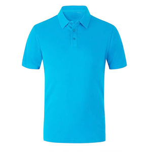 Polo de <span class=keywords><strong>hombre</strong></span> de algodón 100% de alta calidad al por mayor, camiseta Polo de talla grande con logotipo estampado personalizado en 23 colores - Product Image 1