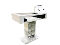 Pupitre de Commande DJ Tour de Contrôle Table DJ pour Contrôleur Pioneer XDJ DDJ CDJ Rane Four avec Flight Case