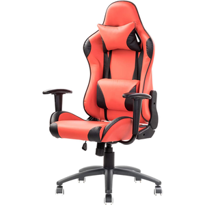 Nouveau <span class=keywords><strong>fauteuil</strong></span> de jeu de <span class=keywords><strong>luxe</strong></span> 2026 Office Racer, inclinable à dossier haut, avec support réglable, en similicuir durable, pour gamers - Product Image 1