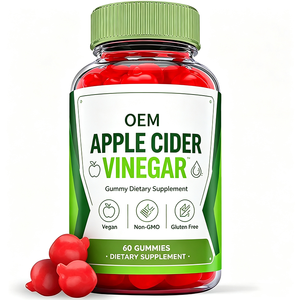 Gummies au vinaigre de cidre pur 500mg avec <span class=keywords><strong>la</strong></span> <span class=keywords><strong>mère</strong></span>, non filtré, ACV cru, pour <span class=keywords><strong>la</strong></span> détox et le confort digestif, Gummies vitaminés - Product Image 1