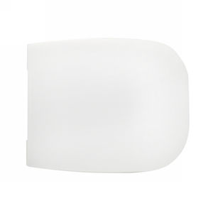 Asiento de inodoro termoestable para Duravit D-Code Forma 6, blanco, 52,5 cm de largo, 37,5 cm de ancho - Product Image 1