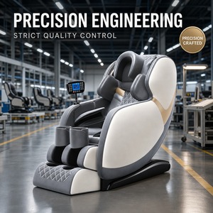 LEERCON OEM ODM Portable 3D Thai Stretching Full Body <strong>Massage</strong> <strong>Chair</strong> With Calf Roller Headphones Music <strong>for</strong> Healthcare Wellness - Product Image 2