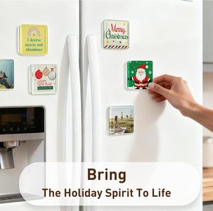 Marco de <span class=keywords><strong>Fotos</strong></span> Acrílico para Decoración, Forma Cuadrada, Personalizable, con Inserto para Foto, Imán Transparente para Refrigerador - Product Image 1