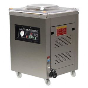 เครื่องซีลสูญญากาศแบบตั้งโต๊ะขนาดเล็ก สแตนเลส รุ่น DZ-260A สำหรับบรรจุภัณฑ์จากโรงงาน เหมาะสำหรับเนื้อวัว ปลา อาหารทะเล และผัก - Product Image 5