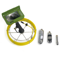 Système de caméra endoscopique grand angle, têtes de caméra interchangeables pour tuyaux de 8/16/21 mm avec moniteur 7 pouces
