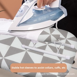 Plancha de Ropa Portátil Plegable de Plástico, Mini Plancha de Escritorio Multifuncional, Perchero para Ropa, Uso en Espacios Pequeños - Product Image 5