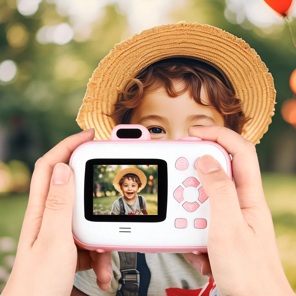 New Arrival Children Instant Print HD Camera photo thermal printing 1080p video kids digital child camera Children's Day toy