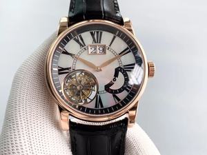 Montre chronographe mécanique en or 18 carats de qualité supérieure avec mouvement automatique, grand cadran, personnalisation du logo OEM - Product Image 4