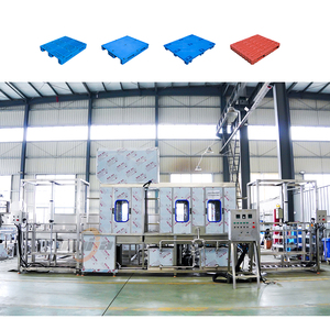 เครื่องล้างพาเลทพลาสติกแบบแนวตั้ง เครื่องล้างถาดพาเลท เครื่องทำความสะอาดกล่องพาเลท เครื่องอบแห้ง - Product Image 1