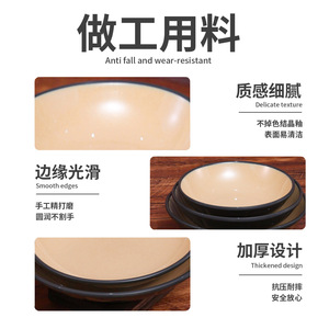 Tazones pequeños de melamina, tazones comerciales de imitación de porcelana, tazones para arroz, tazones para polvo de arroz, tazones para condimentos de hot pot. - Product Image 4