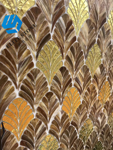 Khá thiết kế Electroplated Bạc que thủy tinh sứ Gạch Mosaic 300x300 tráng men Tường Gốm Đá Cẩm Thạch Gạch Mosaic cho phòng tắm - Product Image 2