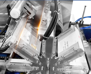 Máy đóng gói màng <span class=keywords><strong>cellophane</strong></span> tự động tốc độ cao 3D cho hộp bao cao su, hộp bóng đèn, hộp nước hoa - Product Image 6