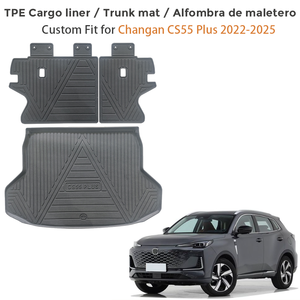 Tapis de coffre TPE sur mesure pour Changan CS55 Plus 2022-2025 |   Tapis de coffre imperméable toutes saisons, antidérapant, protection de la cargaison arrière - Product Image 2