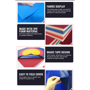 Alfombrilla de PVC de colores de 12M x 12M, alfombrillas de lucha BJJ con hoja XPE, alfombrillas de lucha usadas a la venta, <span class=keywords><strong>Craigslist</strong></span> - Product Image 5