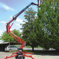 Plateforme élévatrice araignée articulée tout-terrain sur chenilles Spider Man 16m 18m 22m 24m 27m 36m 43m 50m