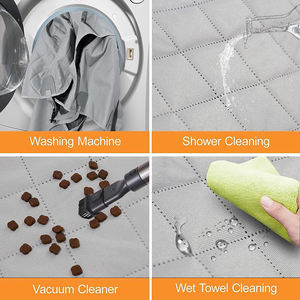 Protector de Asiento Trasero para Perros con Ventana de Malla, Antiarañazos, Antideslizante e Impermeable, Hamaca para Mascotas, Funda para Asiento de Coche para Perros - Product Image 6