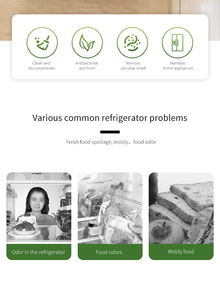 Boîte désodorisante <span class=keywords><strong>pour</strong></span> réfrigérateur <span class=keywords><strong>pour</strong></span> fruits et légumes-prête à l'emploi, inoffensive, garde fraîche et sans odeur - Product Image 6