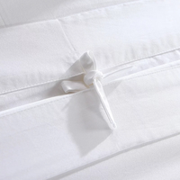 Linge de lit d'hôtel blanc de luxe en coton grande taille ensemble de literie d'hôtel vente en gros d'usine