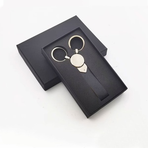 Factory Fashion Car Leather <b>Keychain</b> Manufacture Supplier Designer Keychains <b>Custom</b> Brand Name Souvenir Promotional Keychains - Product Image 2