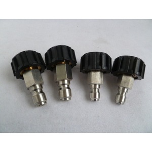 Yongxin High Pressure <b>Washer</b> Quick Connector 3/8 And 1/4 Copper Stainless Steel Adjustable For <b>Car</b> Wash Shop - Product Image 2