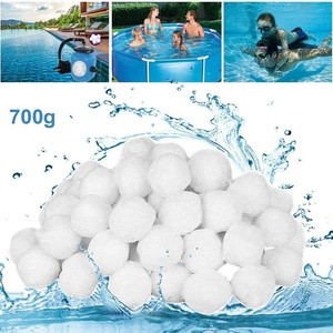 Light <strong>Weight</strong> 50MM <strong>Swimming</strong> Pool Filter Media 100% Polyester Fiber Pool Filter Balls - Product Image 1