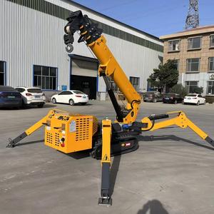 Rst L96 Nhà Máy Giá 3 Tấn 5 Tấn 8 Tấn 10 Tấn Mini Thủy Lực Spider Crane Thành Phố Xây Dựng Với Điều Khiển Từ Xa - Product Image 1