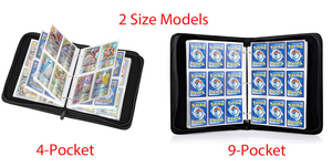 Yêu Thích Trẻ Em Đồ Chơi Quà Tặng 400 Túi Chủ Thẻ PU Dây Kéo Chất Kết Dính Anime Trò Chơi Thẻ Bộ Sưu Tập Album Cuốn Sách - Product Image 4