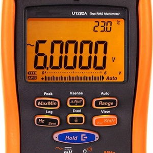 Nouveau multimètre numérique portable Keysighte U1282A pour des mesures fiables dans des environnements de travail difficiles - Product Image 2