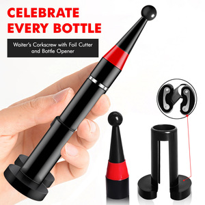 <span class=keywords><strong>Tire</strong></span>-<span class=keywords><strong>bouchon</strong></span> pneumatique 3-en-1 New Rocket, ouvre-bouteille portable avec <span class=keywords><strong>aiguille</strong></span> à dégagement rapide pour le vin - Product Image 1