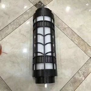 Lámpara de Pared para Exteriores, Forma de Cilindro, Aleación de Aluminio, Luz LED Impermeable para Iluminación de Jardín - Product Image 1