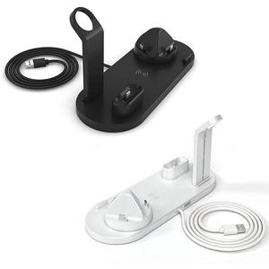 7 en 1 <span class=keywords><strong>chargeur</strong></span> sans fil support pour iPhone 15 14 13 12 11 X <span class=keywords><strong>Apple</strong></span> Watch Airpods chargeurs de téléphone de bureau Station d'accueil de charge rapide - Product Image 2