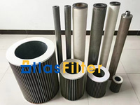 Elemen Filter Oli Hidrolik Serat Kaca 20 Mikron CE Certified New BTLAS PI 25025 RN PS 25