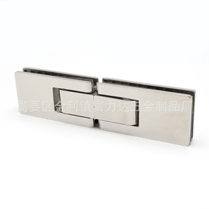 Clips de acero inoxidable para vidrio de ducha, espejo rectangular, duradero, para separación de ambientes de baño sin marco - Product Image 1