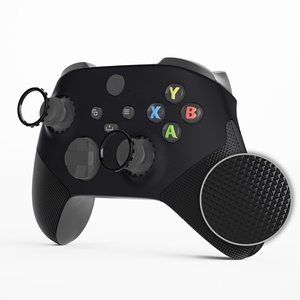EXtremeRate Black ASR Version Performance Rubberized Side Rails Handle <b>Grips</b> Shell Faceplate for Xbox Series X S <b>Controller</b> - Product Image 4