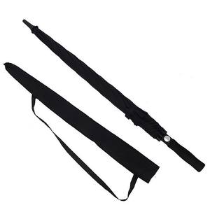 Paraguas de Golf Grande y Económico con Logotipo Personalizado, Apertura Semiautomática, Resistente al Viento e Impermeable, Mango de EVA, Varillas de Fibra de Vidrio, Color Vino Tinto - Product Image 4