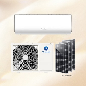 Climatiseur solaire 100% solaire, système split 48V, 24 heures, 18000 Btu, refroidissement/chauffage domestique, PSW-AC, prix du climatiseur solaire - Product Image 3