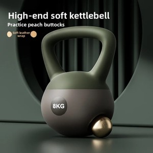 Pesa Rusa Profesional Unisex de PVC <span class=keywords><strong>Suave</strong></span> y Ecológica para Fitness en Casa, Mancuerna para Levantamiento de Cadera, Herramienta Mágica de Entrenamiento de Fuerza para Pilates - Product Image 3