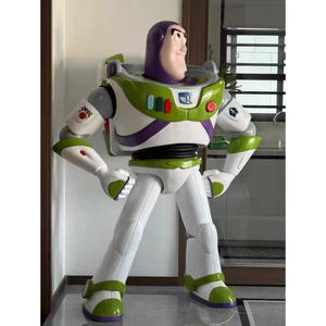 Personaggio dei cartoni animati su misura di fabbrica scultura decorazione della casa statua sceriffo legnoso per <span class=keywords><strong>la</strong></span> vendita - Product Image 2