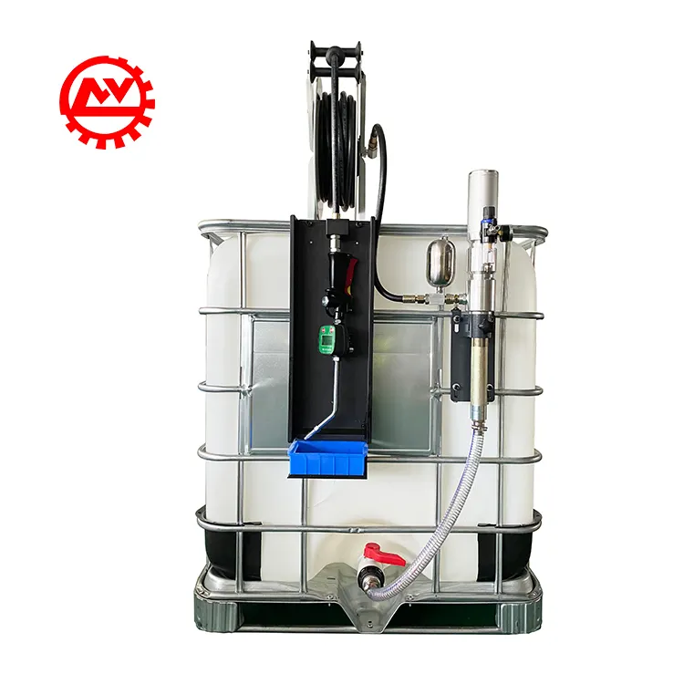 51 Luchtbediende Druk Zuigkracht Pneumatische Meterdispenser Extractor Vulling 1000l Trommel Ibc Tank Motoroliepomp