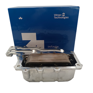 Refroidisseur d'huile moteur diesel WESPC ORIGINAL de haute qualité 4134W025 4134W001 T433412 pour moteur 1104 certifié ISO9001 - Product Image 1