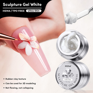 JTING Gel Polish Sculpture Haute Saturation Non Coulant <span class=keywords><strong>pour</strong></span> Modélisation 3D, Sans HEMA ni TPO, OEM Professionnel <span class=keywords><strong>pour</strong></span> Ongles - Product Image 1