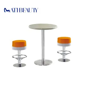Столовая мебель из стекловолокна, коммерческое кресло, столовый стол и стулья для ресторанов, металлические ножки для мебели