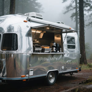 2025 Wholesale Ice-cream <b>Coffee</b> Pizza Trailer Equip Churro Food Truck Ice Cream <b>For</b> <b>Sale</b> - Product Image 4