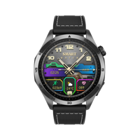 Montre connectée ET485, autonomie extra longue, réponse aux appels, rappel d'alarme, moniteur de fréquence cardiaque, suivi du sommeil, boussole, calendrier, nylon