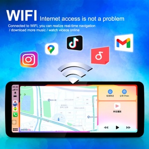 NaviHua New Arrival 12.8 Inch Android Car Radio Qualcomm 668S Multimedia <b>Stereo</b> Carplay for Mercedes Benz C GLC Class W205 MP5 - Product Image 6