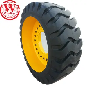 Giá rẻ máy xúc lốp 10.00-20 17.5x25 rắn lốp đối với bánh xe lật với nhiều kích cỡ