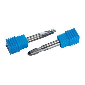 CNCルートRIndexable固体カーバイドフラットコーナー半径RS 2フルートボールノーズエンドミル - Product Image 2