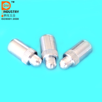 Piston à ressort à bille, ensemble de pistons à bille à visser, en acier inoxydable 304/316, tête à bille en plastique POM, M2 M3 M4 M6, pistons à ressort à tête sphérique