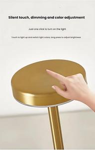 Xách tay có thể sạc lại Bảng Led đèn cảm ứng ánh sáng tinh tế phong cách Châu Âu thích hợp cho trang trí bàn nhà cảnh khác nhau - Product Image 5